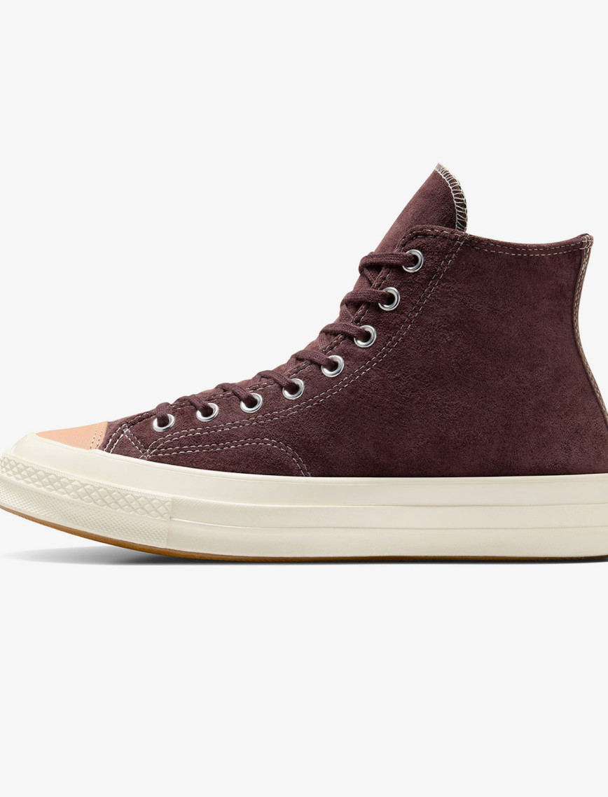 Converse Chuck 70 Taylored Lux Unisex Kahverengi Deri Sneaker Converse Chuck 70 Taylored Lux Unisex Kahverengi Deri Sneaker