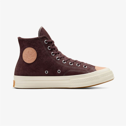 Converse Chuck 70 Taylored Lux Unisex Kahverengi Deri Sneaker Converse Chuck 70 Taylored Lux Unisex Kahverengi Deri Sneaker