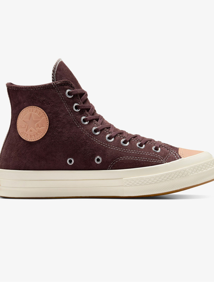 Converse Chuck 70 Taylored Lux Unisex Kahverengi Deri Sneaker Converse Chuck 70 Taylored Lux Unisex Kahverengi Deri Sneaker