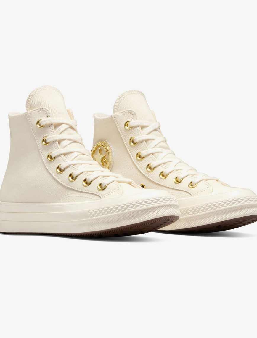 Converse Chuck 70 Taylored Lux Unisex Krem Sneaker Converse Chuck 70 Taylored Lux Unisex Krem Sneaker