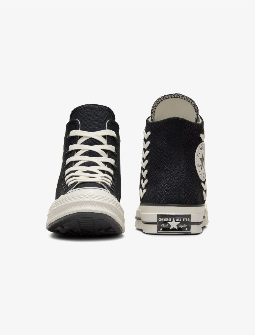 Converse Chuck 70 Crafted Laces Unisex Siyah Sneaker Converse Chuck 70 Crafted Laces Unisex Siyah Sneaker