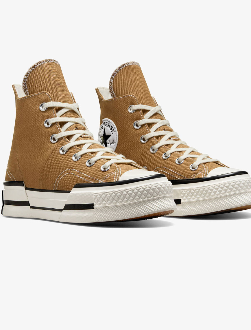 Converse Chuck 70 Plus Unisex Kahverengi Platform Sneaker Converse Chuck 70 Plus Unisex Kahverengi Platform Sneaker