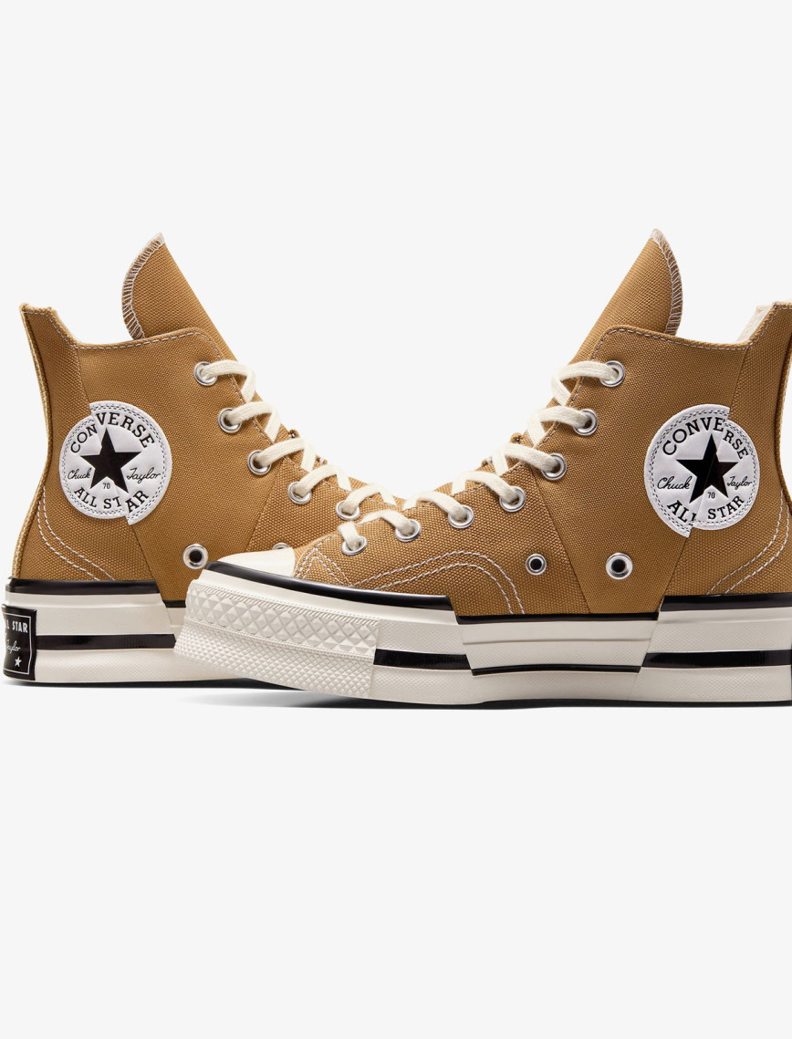 Converse Chuck 70 Plus Unisex Kahverengi Platform Sneaker Converse Chuck 70 Plus Unisex Kahverengi Platform Sneaker