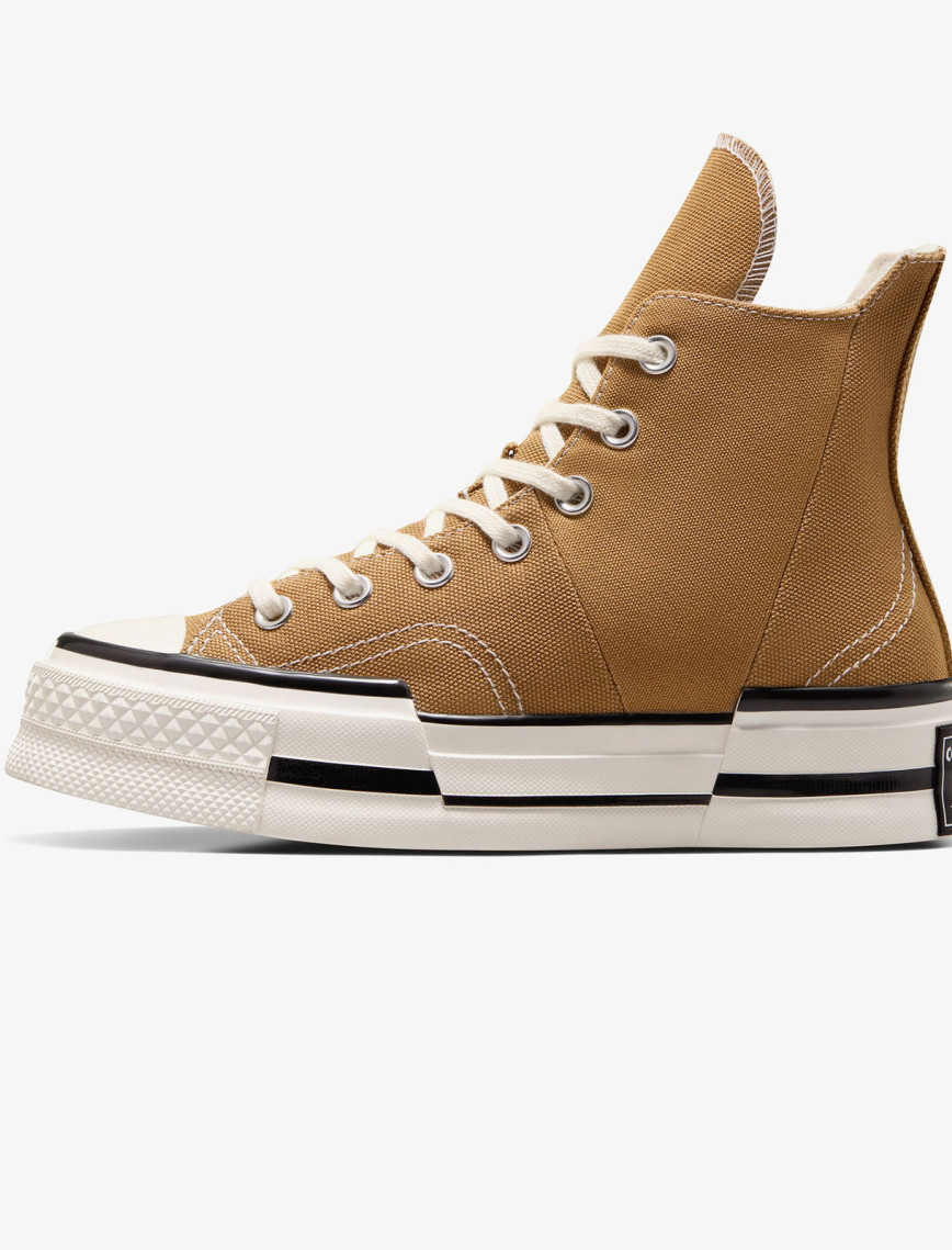 Converse Chuck 70 Plus Unisex Kahverengi Platform Sneaker Converse Chuck 70 Plus Unisex Kahverengi Platform Sneaker