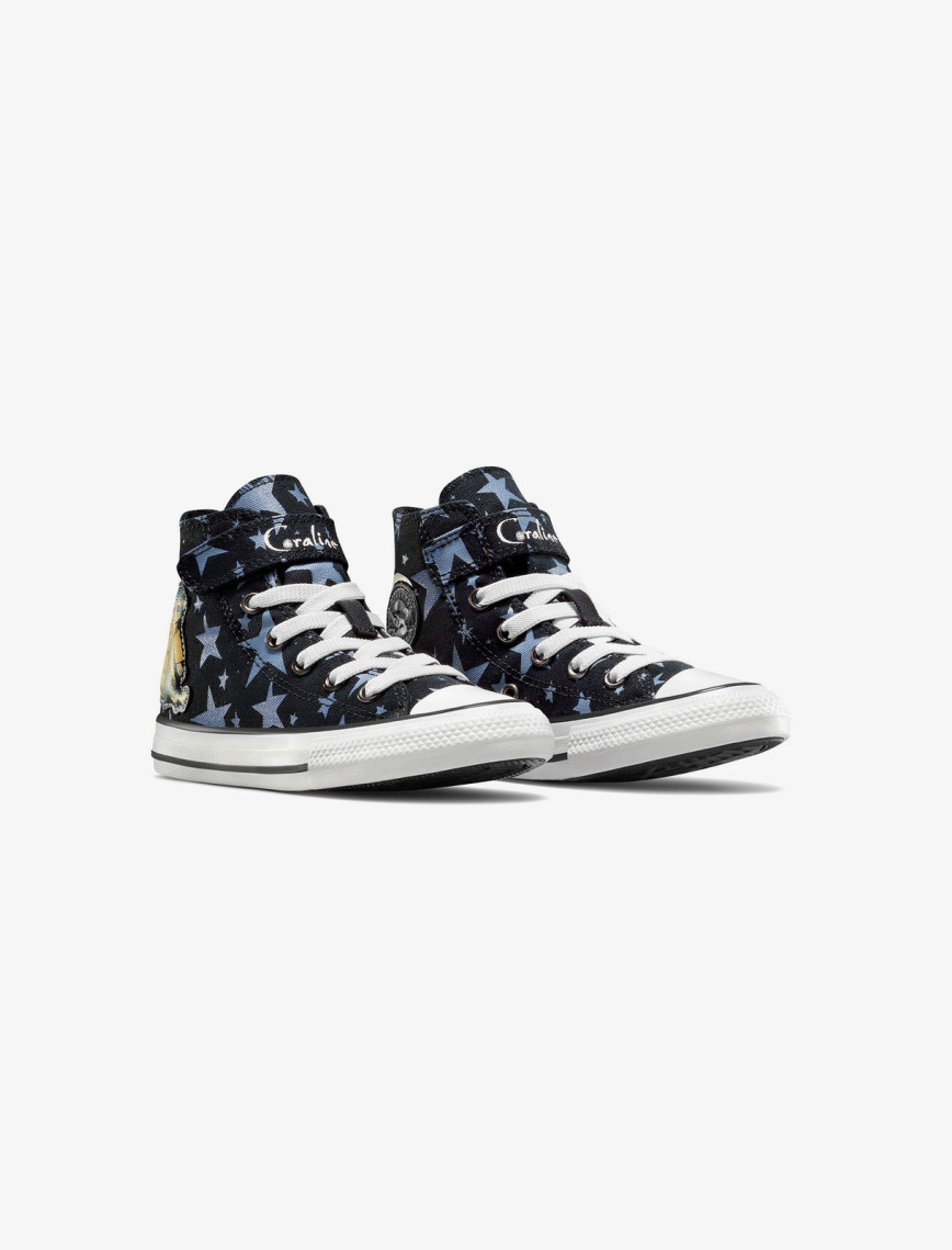Converse x Coraline Chuck Taylor All Star 1V Çocuk Siyah Sneaker Converse x Coraline Chuck Taylor All Star 1V Çocuk Siyah Sneaker