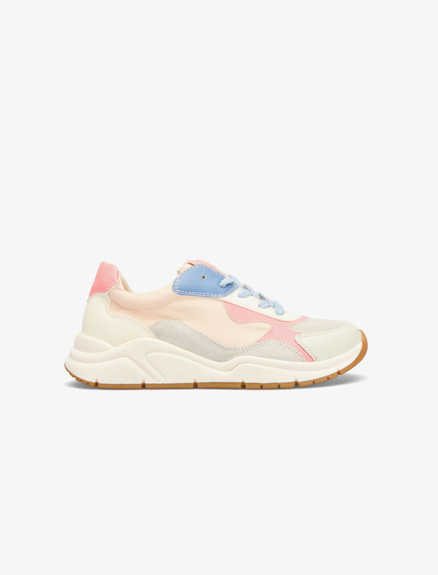 Geox Mawazy Çocuk Krem Günlük Sneaker Geox Mawazy Çocuk Krem Günlük Sneaker