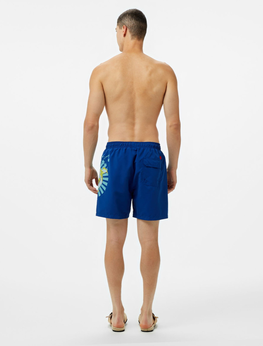 UNITED4 Classic Erkek Lacivert Deniz Şortu