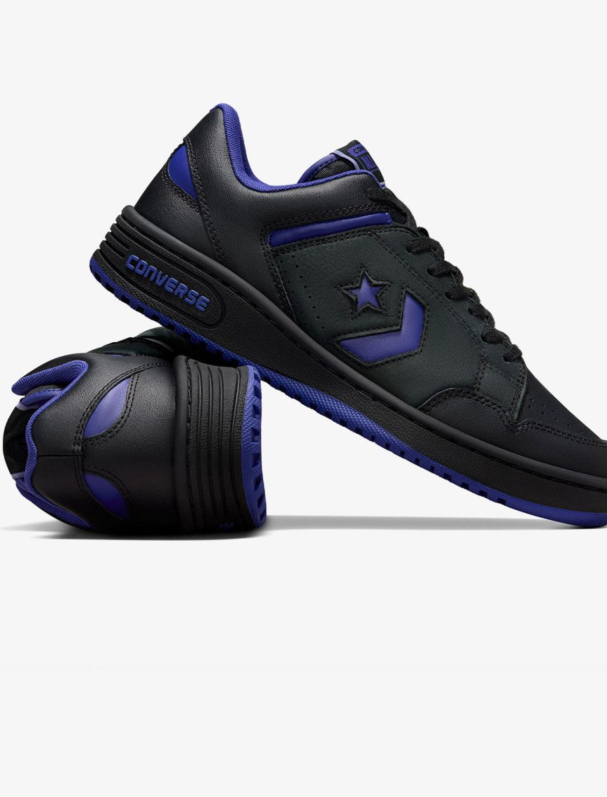 Converse Weapon Unisex Siyah Deri Sneaker Converse Weapon Unisex Siyah Deri Sneaker