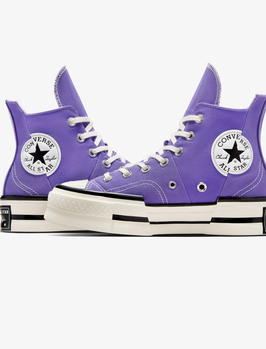 Converse Chuck 70 Plus Unisex Mor Platform Sneaker Converse Chuck 70 Plus Unisex Mor Platform Sneaker