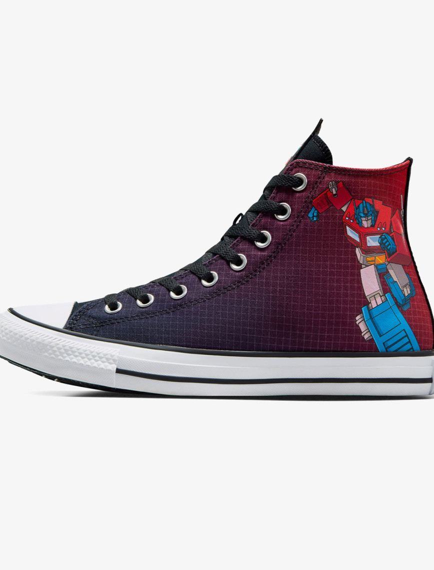 Converse x Transformers Chuck Taylor All Star Unisex Siyah Sneaker Converse x Transformers Chuck Taylor All Star Unisex Siyah Sneaker