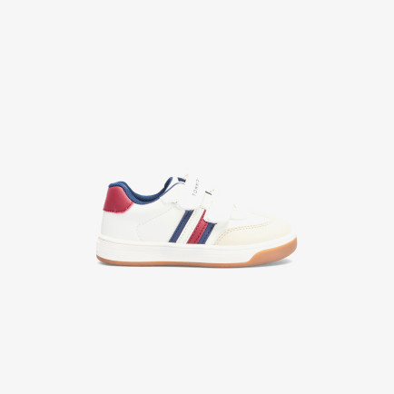 Tommy Hilfiger Flag Low Cut Lace Up Velcro Bebek Bej Spor Ayakkabı Tommy Hilfiger Flag Low Cut Lace Up Velcro Bebek Bej Spor Ayakkabı