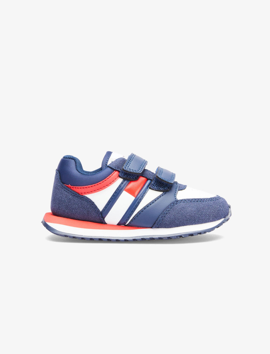 Tommy Hilfiger Flag Low Cut Velcro Bebek Mavi Spor Ayakkabı Tommy Hilfiger Flag Low Cut Velcro Bebek Mavi Spor Ayakkabı