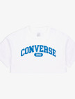 Converse Sporty Cropped Kadın Beyaz T-Shirt Converse Sporty Cropped Kadın Beyaz T-Shirt