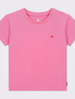 Converse Slim Fit Kadın Pembe T-Shirt Converse Slim Fit Kadın Pembe T-Shirt