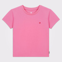 Converse Slim Fit Kadın Pembe T-Shirt Converse Slim Fit Kadın Pembe T-Shirt