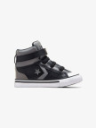 Converse Pro Blaze Bebek Gri Deri Bot Converse Pro Blaze Bebek Gri Deri Bot