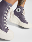 Converse Chuck 70 De Luxe Wedge Unisex Mor Platform Sneaker Converse Chuck 70 De Luxe Wedge Unisex Mor Platform Sneaker