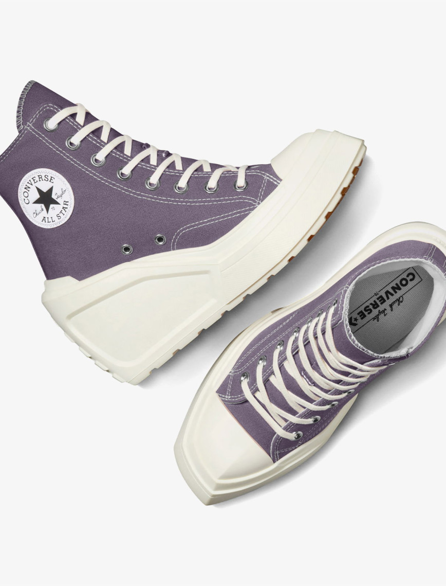 Converse Chuck 70 De Luxe Wedge Unisex Mor Platform Sneaker Converse Chuck 70 De Luxe Wedge Unisex Mor Platform Sneaker