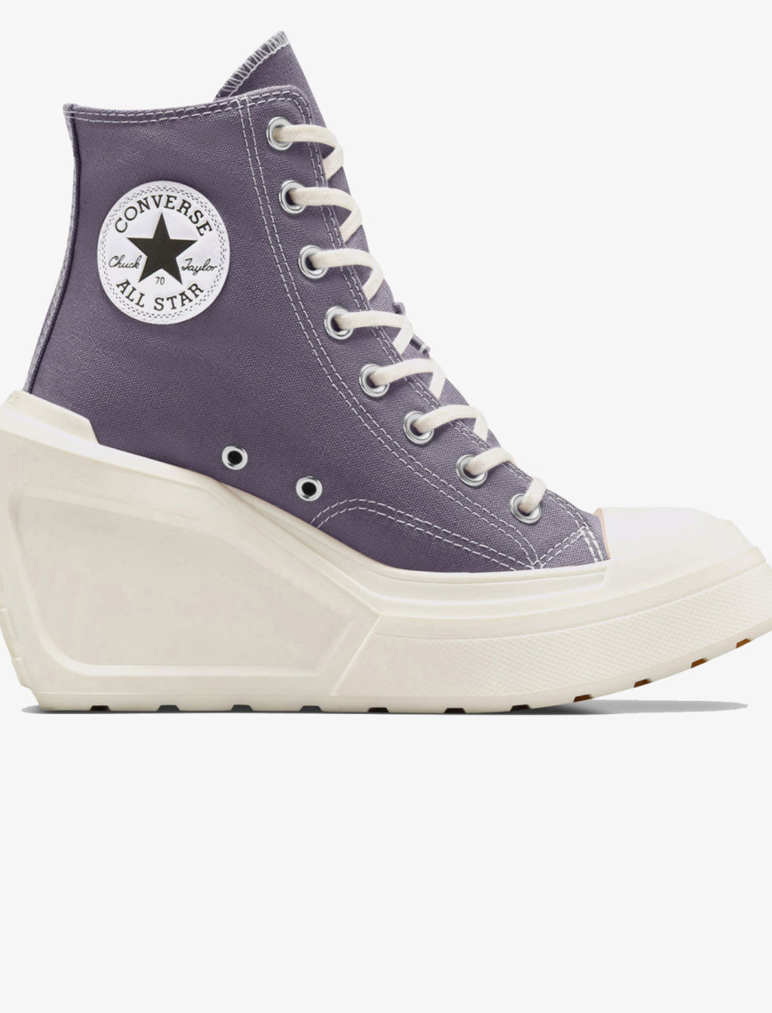 Converse Chuck 70 De Luxe Wedge Unisex Mor Platform Sneaker Converse Chuck 70 De Luxe Wedge Unisex Mor Platform Sneaker