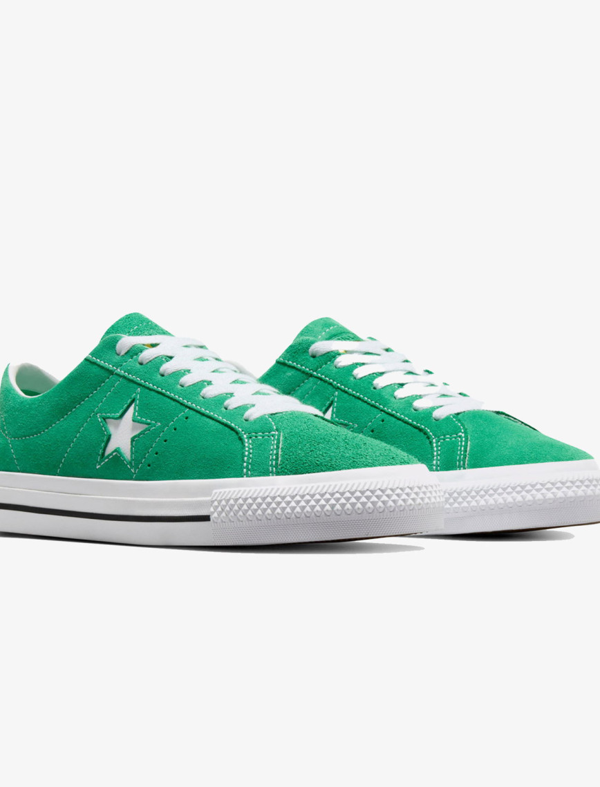 Converse One Star Pro Unisex Yeşil Süet Sneaker Converse One Star Pro Unisex Yeşil Süet Sneaker
