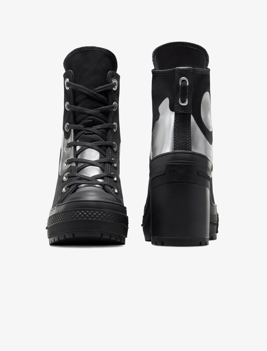 Converse Chuck 70 De Luxe Heel Chrome Unisex Siyah Platform Sneaker Converse Chuck 70 De Luxe Heel Chrome Unisex Siyah Platform Sneaker