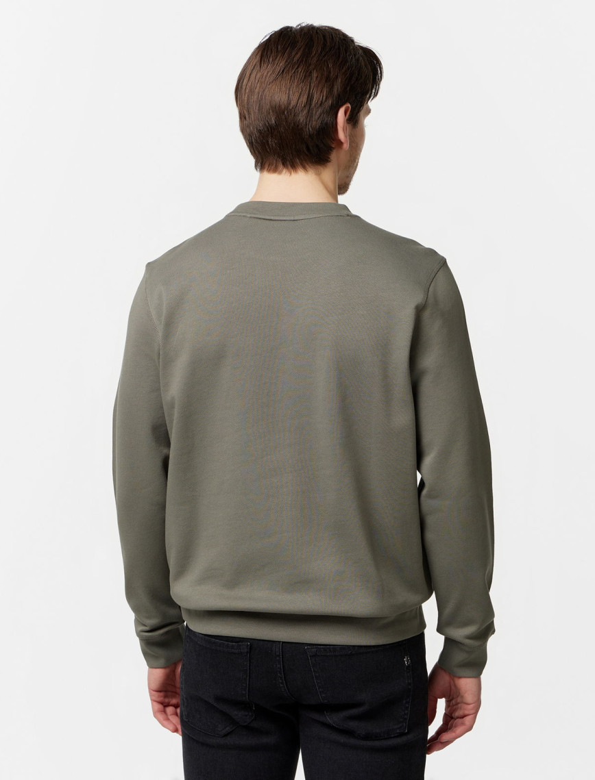 Boss Erkek Gri Sweatshirt