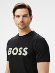 Boss Thinking Erkek Siyah T-Shirt Boss Thinking Erkek Siyah T-Shirt