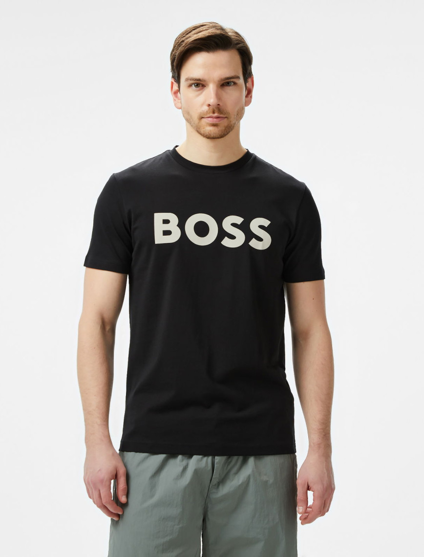 Boss Thinking Erkek Mavi T-Shirt Boss Thinking Erkek Mavi T-Shirt