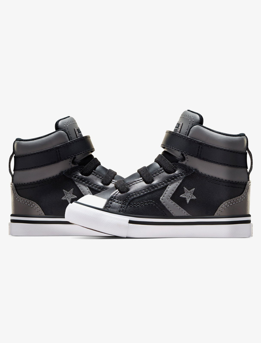 Converse Pro Blaze Bebek Gri Deri Bot Converse Pro Blaze Bebek Gri Deri Bot