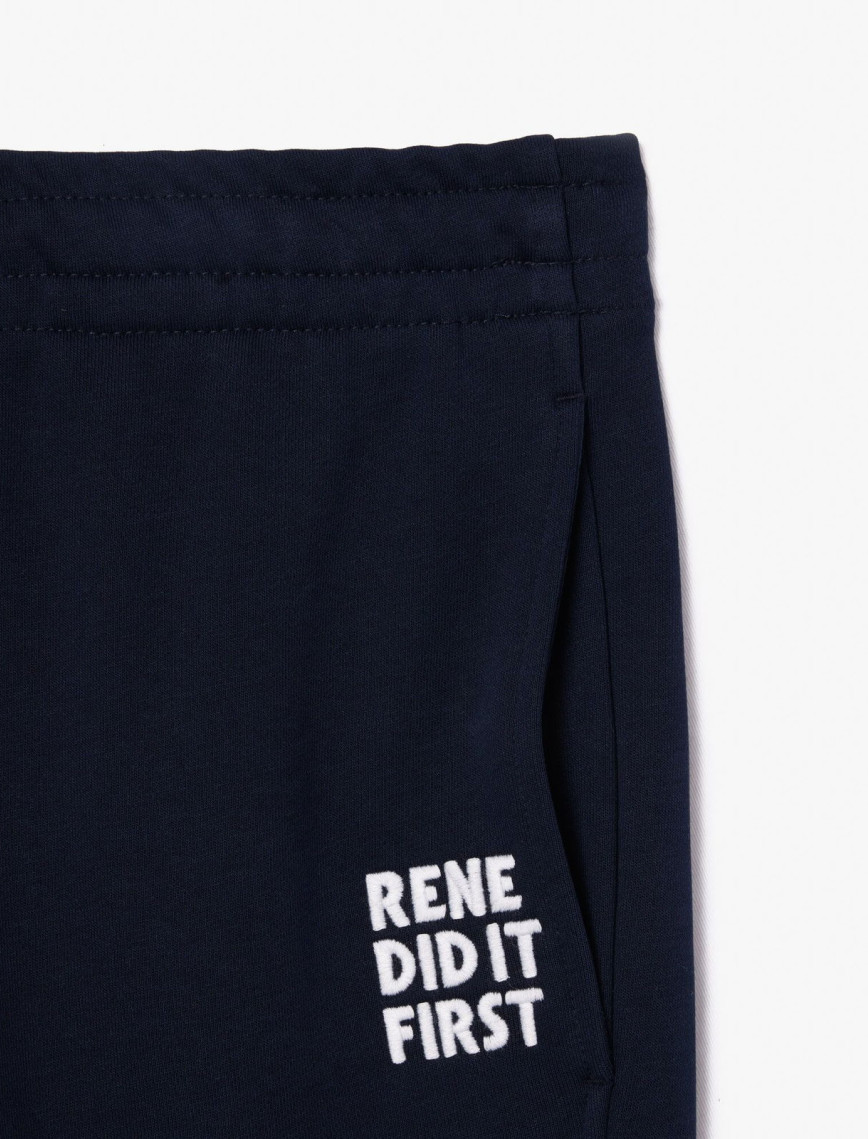 Lacoste Unisex Relaxed Fit Lacivert Eşofman Altı