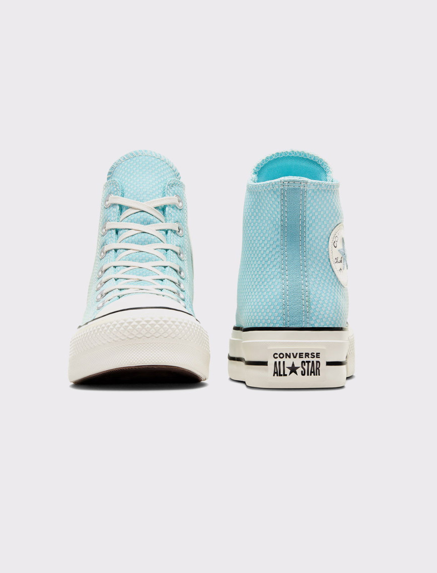 Converse Chuck Taylor All Star Lift Kadın Mavi Platform Sneaker Converse Chuck Taylor All Star Lift Kadın Mavi Platform Sneaker