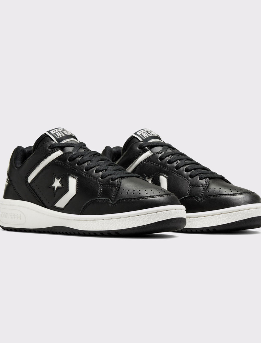 Converse CONS Weapon Unisex Siyah Deri Sneaker Converse CONS Weapon Unisex Siyah Deri Sneaker