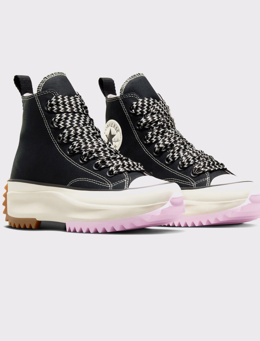 Converse Run Star Hike Unisex Siyah Platform Sneaker Converse Run Star Hike Unisex Siyah Platform Sneaker