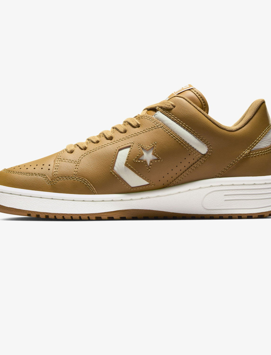 Converse CONS Weapon Unisex Kahverengi Deri Sneaker Converse CONS Weapon Unisex Kahverengi Deri Sneaker