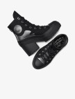 Converse Chuck 70 De Luxe Heel Chrome Unisex Siyah Platform Sneaker Converse Chuck 70 De Luxe Heel Chrome Unisex Siyah Platform Sneaker
