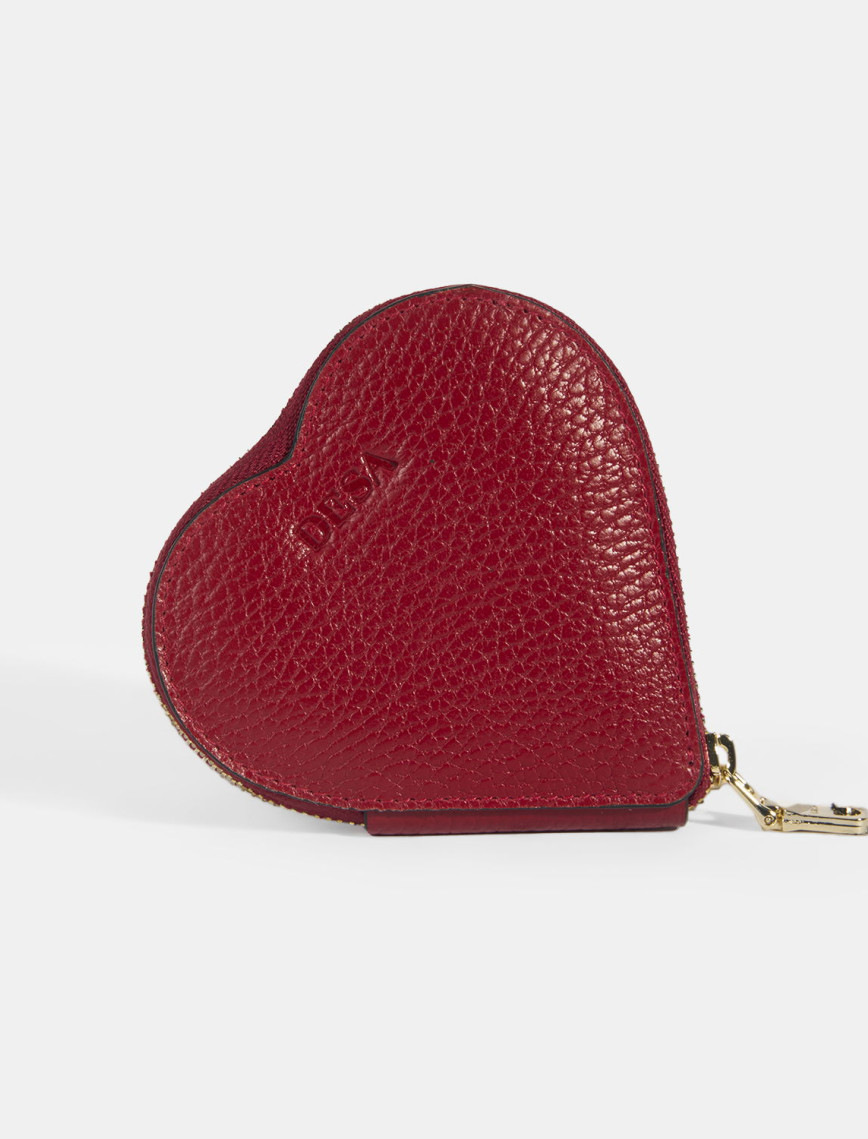 Yelena Kalpli Açık Bordo Deri Cüzdan Yelena Kalpli Açık Bordo Deri Cüzdan