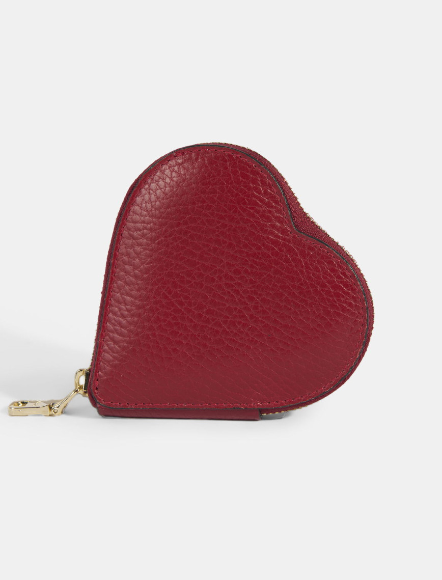 Yelena Kalpli Açık Bordo Deri Cüzdan Yelena Kalpli Açık Bordo Deri Cüzdan