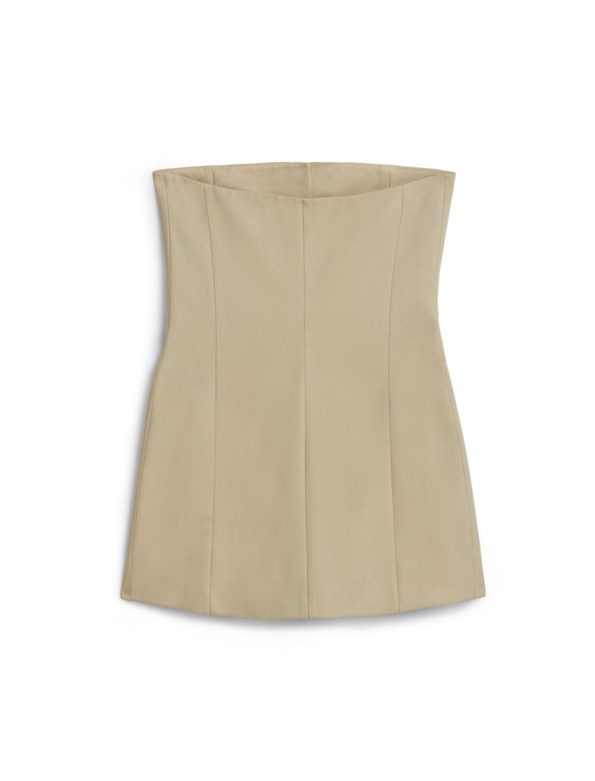 Straplez Mini Elbise Straplez Mini Elbise