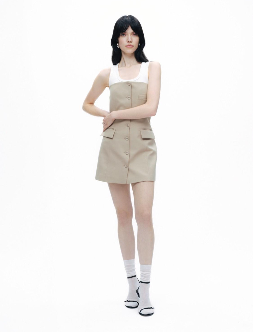 Straplez Mini Elbise Straplez Mini Elbise