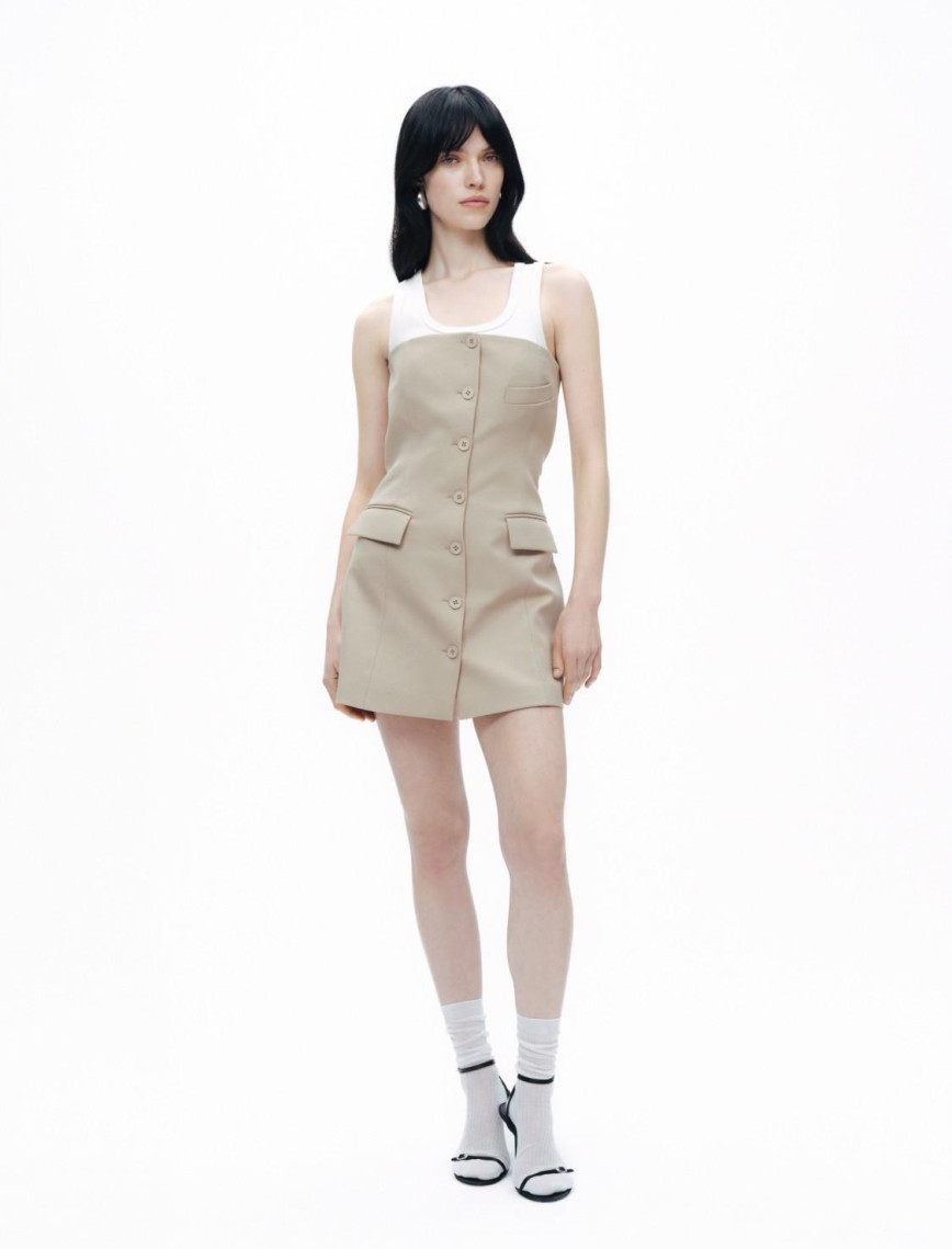 Straplez Mini Elbise Straplez Mini Elbise