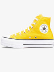 Converse Chuck Taylor All Star Lift Kadın Sarı Platform Sneaker Converse Chuck Taylor All Star Lift Kadın Sarı Platform Sneaker