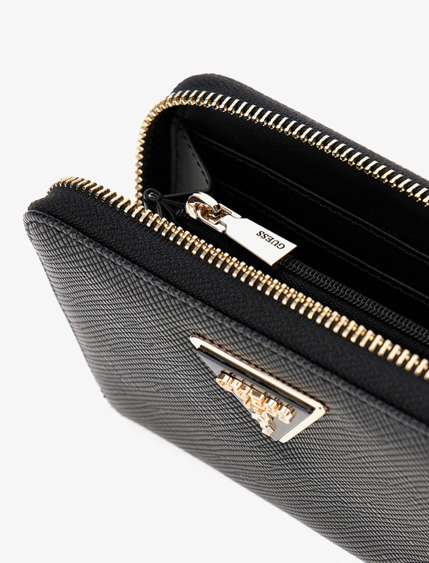 Guess Laurel & Noreen Camera Crossbody Kadın Siyah Cüzdan Guess Laurel & Noreen Camera Crossbody Kadın Siyah Cüzdan