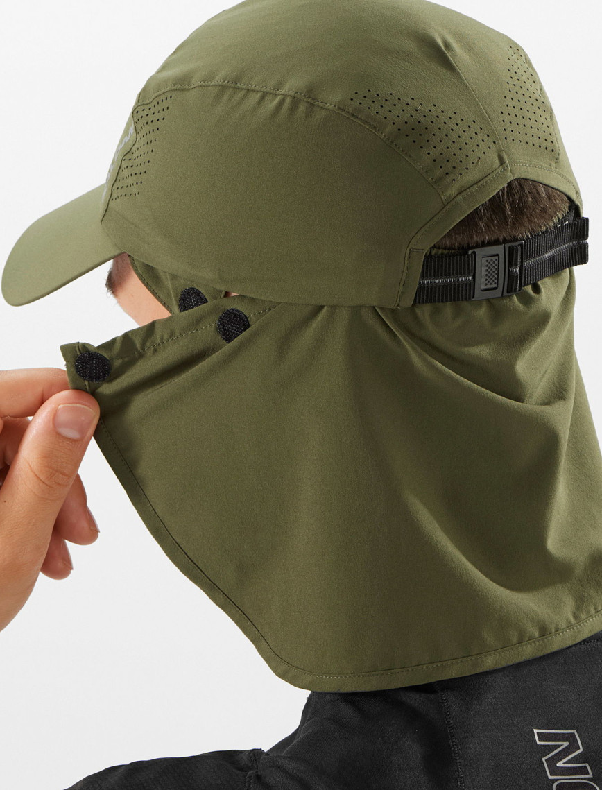 Salomon Cross + Unisex Yeşil Koşu Şapkası Salomon Cross + Unisex Yeşil Koşu Şapkası