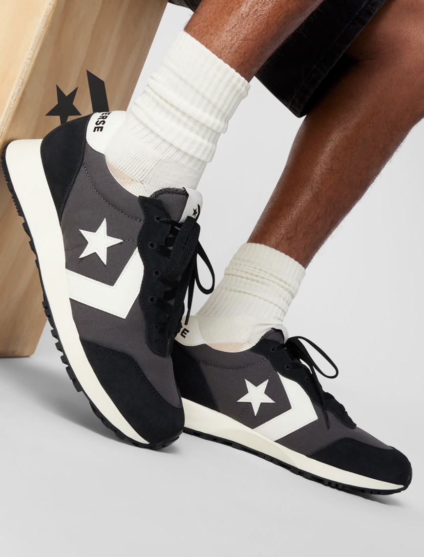 Converse Omega Trainer Unisex Siyah Süet Sneaker Converse Omega Trainer Unisex Siyah Süet Sneaker