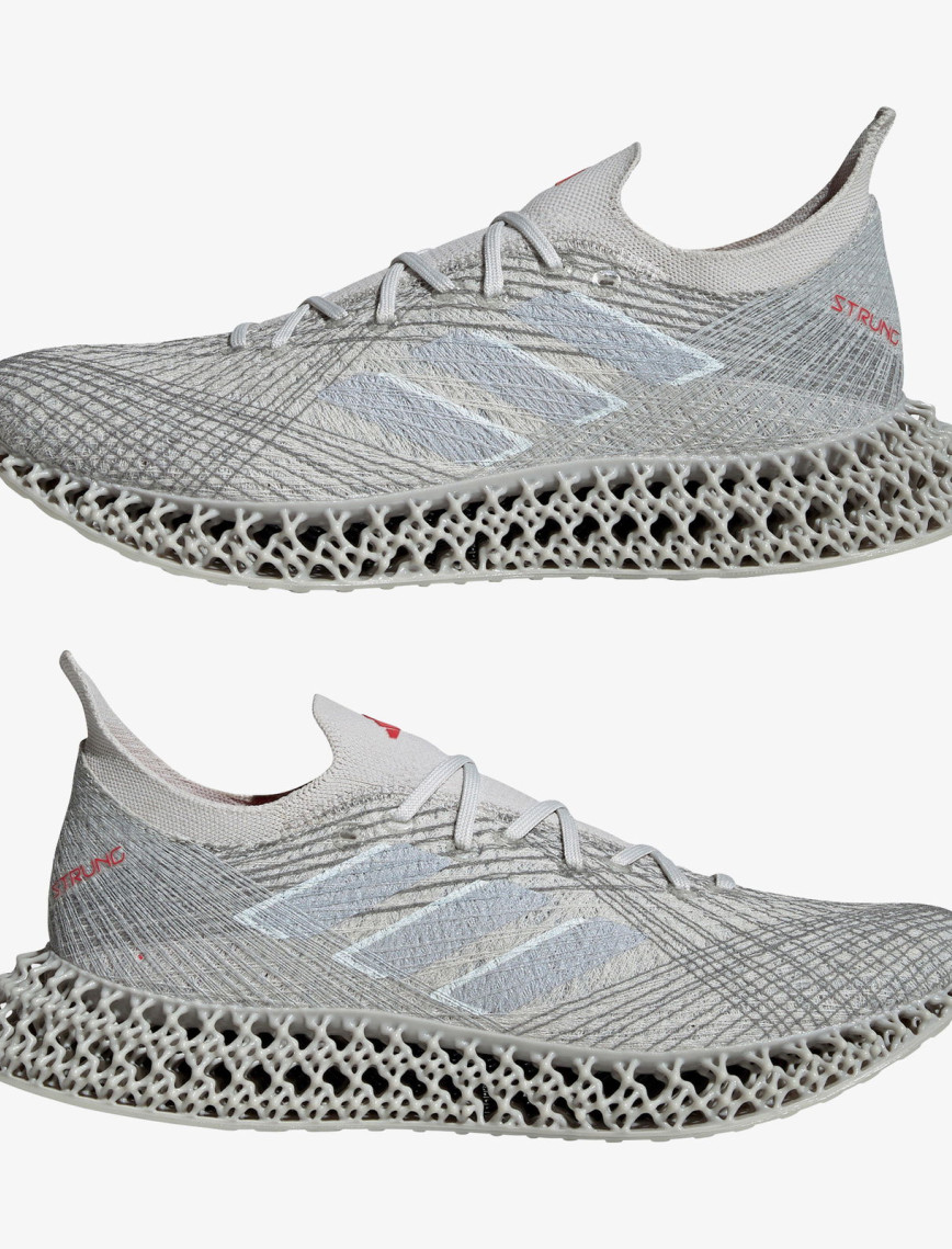 adidas 4Dfwd X Strung Erkek Gri Koşu Ayakkabısı adidas 4Dfwd X Strung Erkek Gri Koşu Ayakkabısı