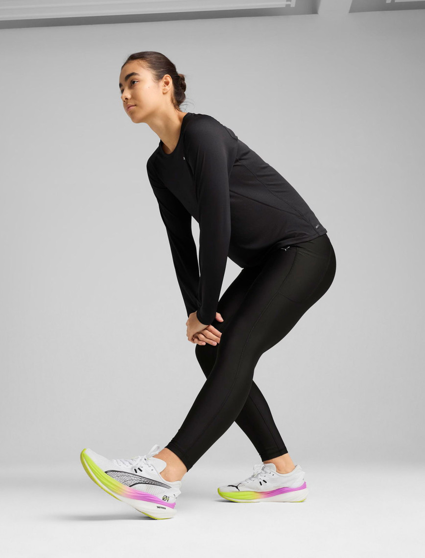 Puma Run Velocity Fl Tight Kadın Siyah Koşu Taytı Puma Run Velocity Fl Tight Kadın Siyah Koşu Taytı