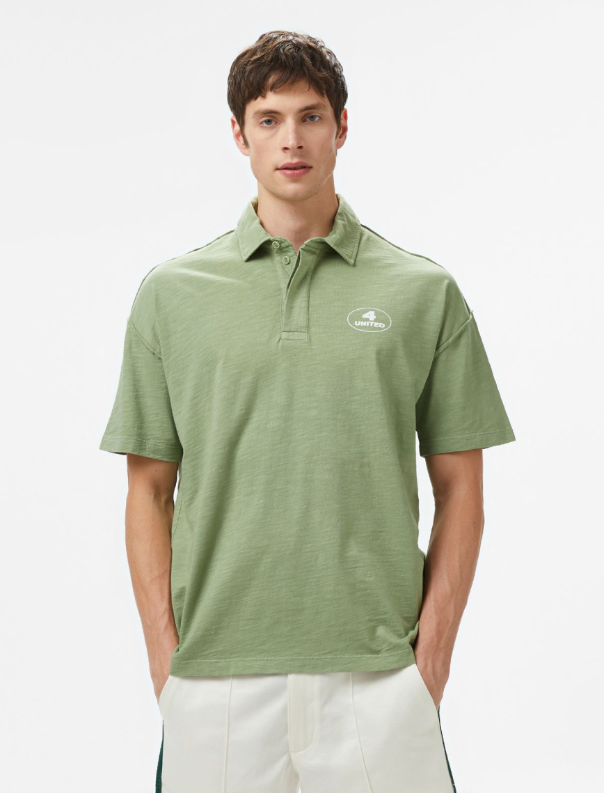 United4 Ozon Erkek Yeşil Polo United4 Ozon Erkek Yeşil Polo