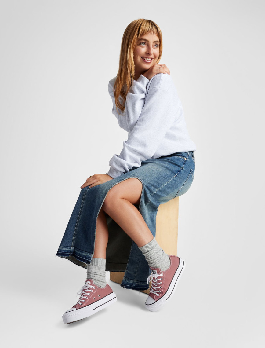 Converse Chuck Taylor All Star Lift Kadın Pembe Platform Sneaker Converse Chuck Taylor All Star Lift Kadın Pembe Platform Sneaker