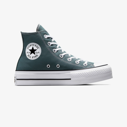 Converse Chuck Taylor All Star Lift Unisex Yeşil Platform Sneaker Converse Chuck Taylor All Star Lift Unisex Yeşil Platform Sneaker