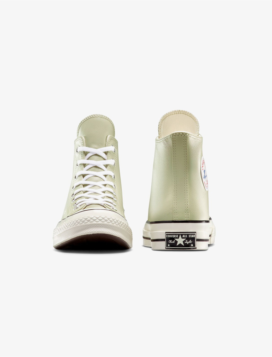Converse Chuck 70 Unisex Yeşil Deri Sneaker Converse Chuck 70 Unisex Yeşil Deri Sneaker